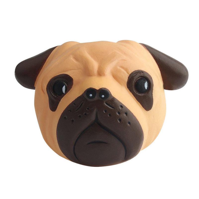 Soft Touch PU Dog Head Squishy