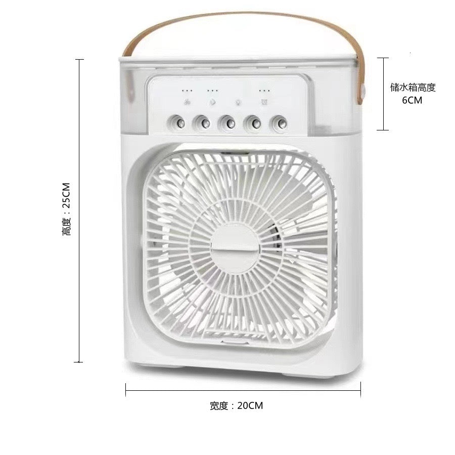 Portable 3-in-1 Air Cooler Fan – Mini AC for Room, Office & Car