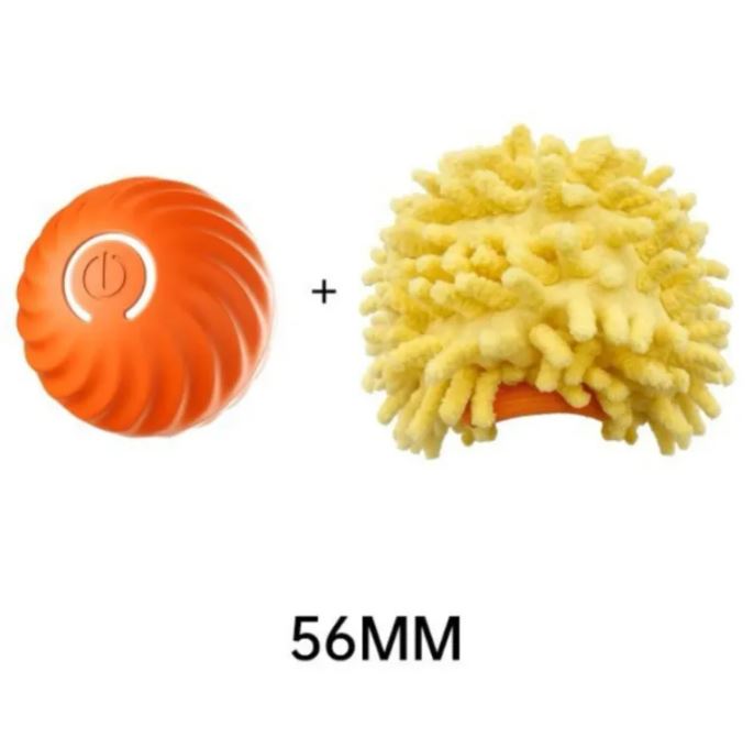 Smart Self-Rolling Dog Ball Toy – Interactive USB Rechargeable Pet Toy