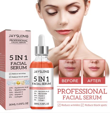 Anti-Wrinkle Facial Serum | 5-in-1 Anti-Aging Treatment
