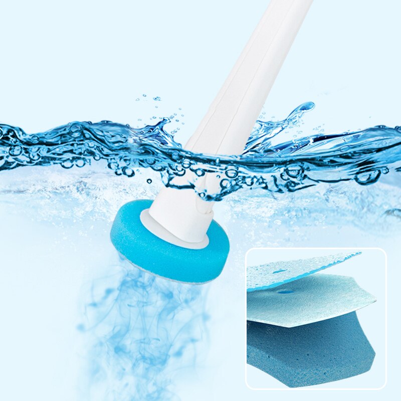 Disposable Toilet Brush Set | No-Touch Replacement Heads