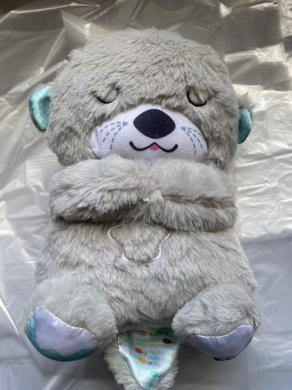 Soothe 'n Snuggle Otter | Plush Baby Sound Machine with Lights & Breathing Motion
