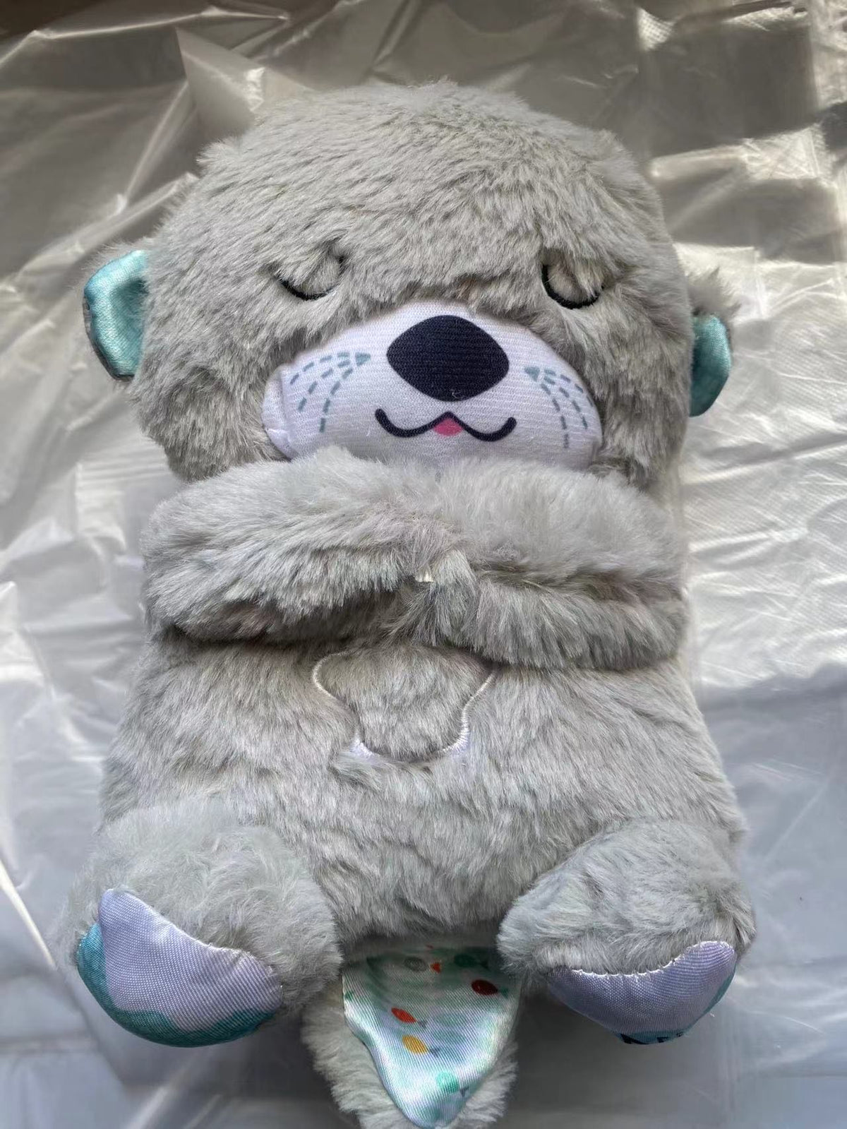 Soothe 'n Snuggle Otter | Plush Baby Sound Machine with Lights & Breathing Motion