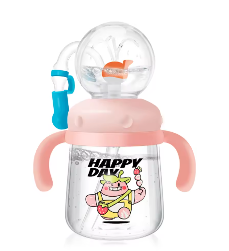 Children's Whale Cartoon Water Bottle