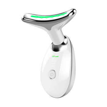 7-Color Microcurrent Facial Massager – LED Skin Firming & Lifting Device