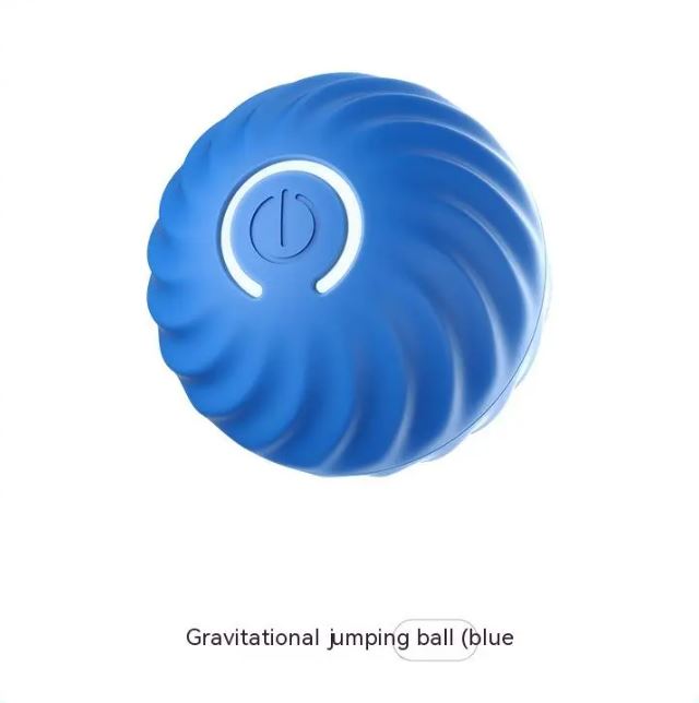 Smart Self-Rolling Dog Ball Toy – Interactive USB Rechargeable Pet Toy
