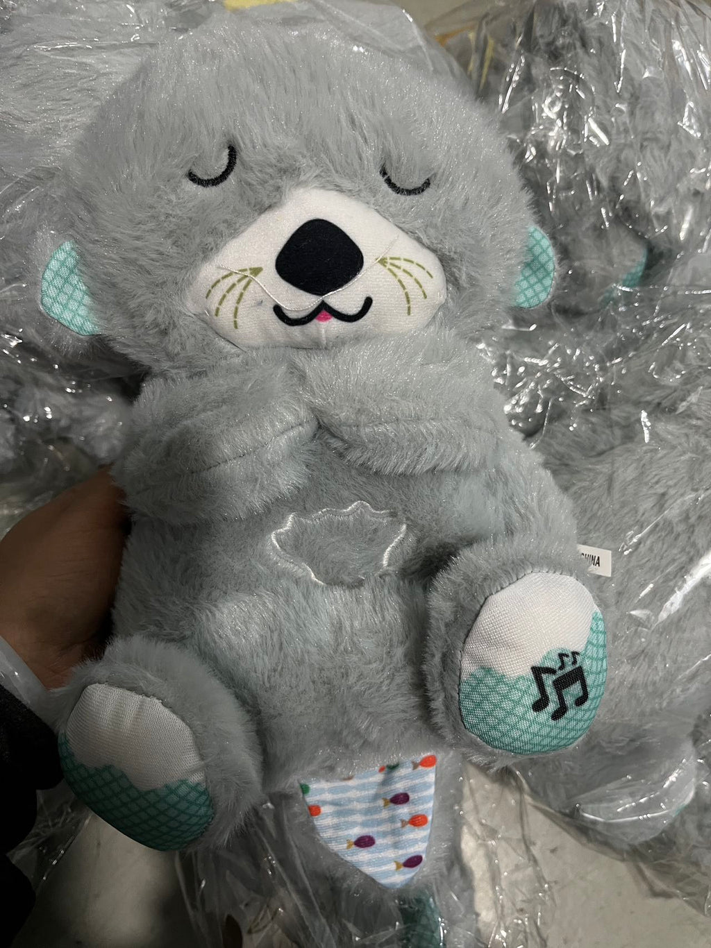Soothe 'n Snuggle Otter | Plush Baby Sound Machine with Lights & Breathing Motion