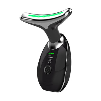7-Color Microcurrent Facial Massager – LED Skin Firming & Lifting Device