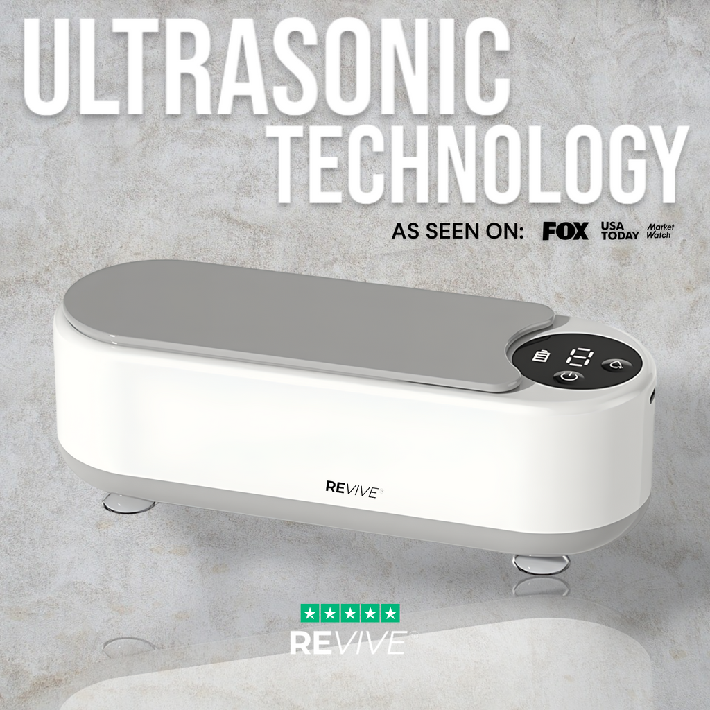 Ultrasonic Cleaner Machine | Glasses, Retainers, Jewelry & More