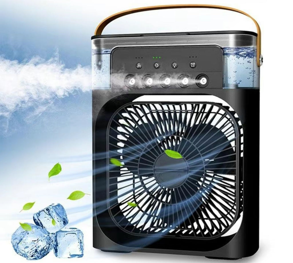 Portable 3-in-1 Air Cooler Fan – Mini AC for Room, Office & Car