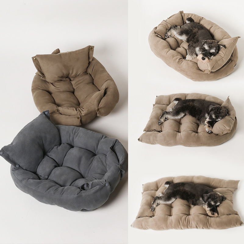 Folding Nest Sofa Cat Bed | Pet Sofa & Sleeping Pad