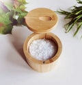 Bamboo Condiment Storage Jar with Spoon