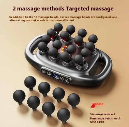 Deep Tissue Muscle Massage Gun | 8 & 16 Head Options