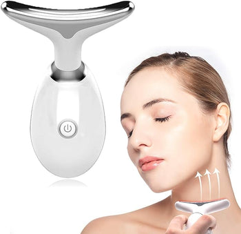 7-Color Microcurrent Facial Massager – LED Skin Firming & Lifting Device