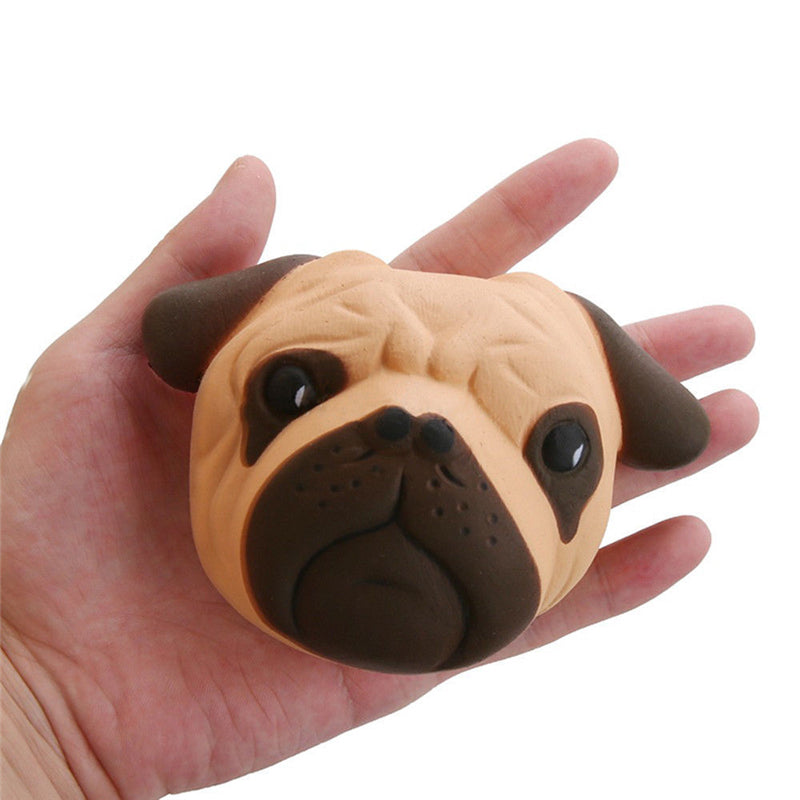 Soft Touch PU Dog Head Squishy