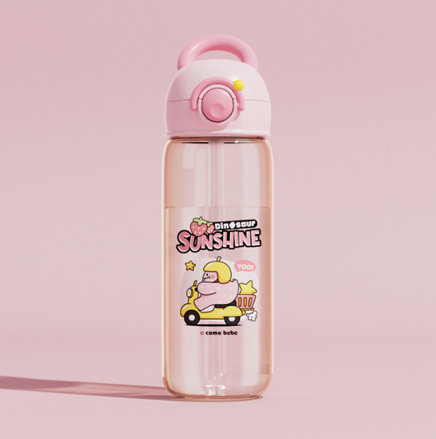 Children's Whale Cartoon Water Bottle