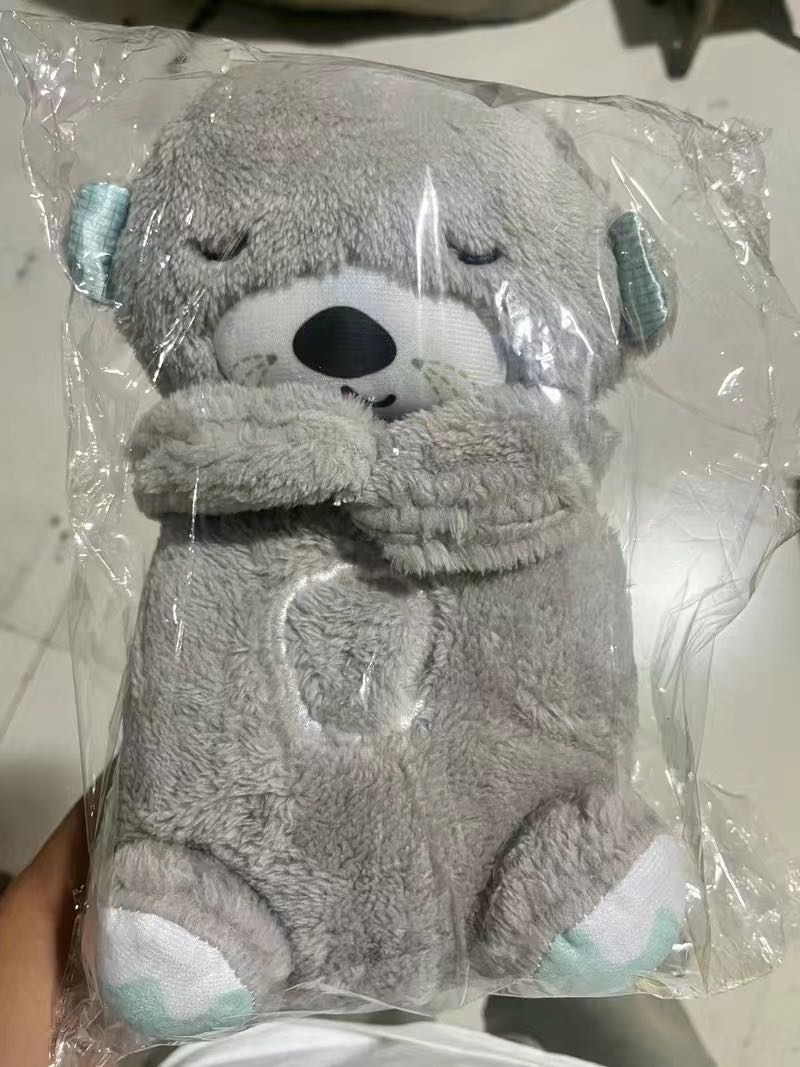 Soothe 'n Snuggle Otter | Plush Baby Sound Machine with Lights & Breathing Motion