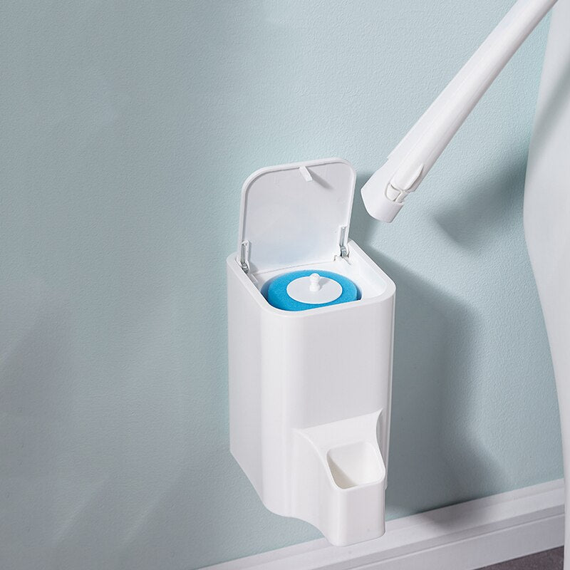 Disposable Toilet Brush Set | No-Touch Replacement Heads