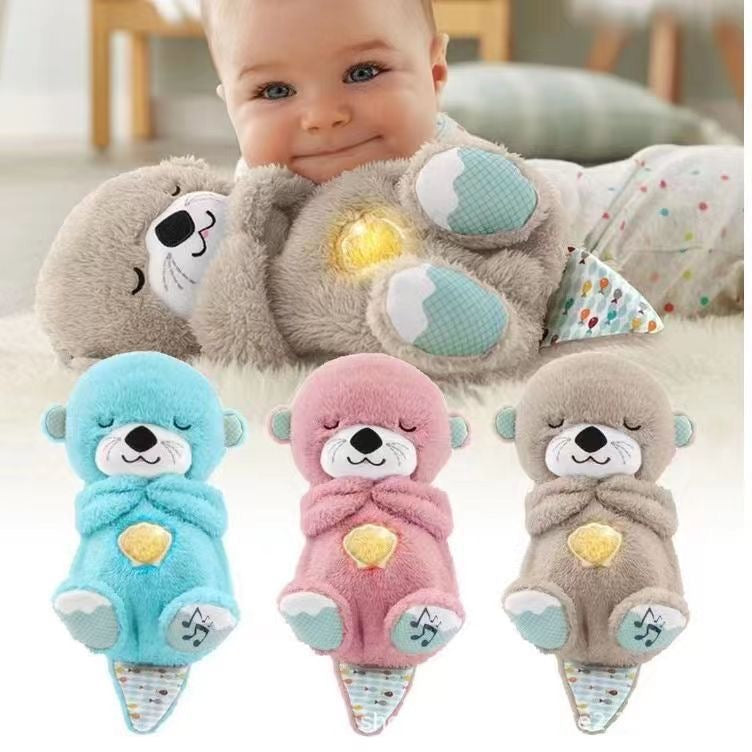 Soothe 'n Snuggle Otter | Plush Baby Sound Machine with Lights & Breathing Motion