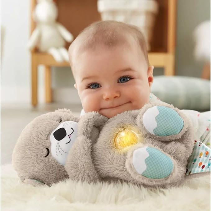 Soothe 'n Snuggle Otter | Plush Baby Sound Machine with Lights & Breathing Motion