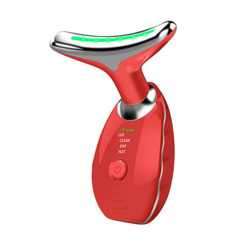 7-Color Microcurrent Facial Massager – LED Skin Firming & Lifting Device